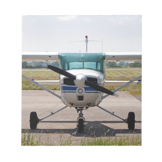 Cessna-Leichtflugzeug Notizblock (Vorderseite)