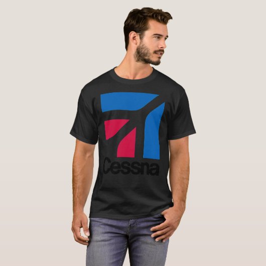 Cessna Logo Classic T - Shirt (Vorne ganz)