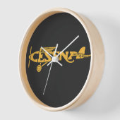 Cessna Vintage Uhr (Winkel)