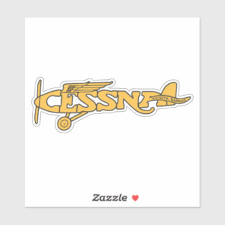 Cessna Vintager Vinyl-Aufkleber nach Maß Aufkleber