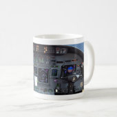 Cessna-Zitat-Excel-Cockpit Kaffeetasse (VorderseiteRechts)