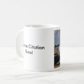 Cessna-Zitat Excel Kaffeetasse (Vorderseite Links)
