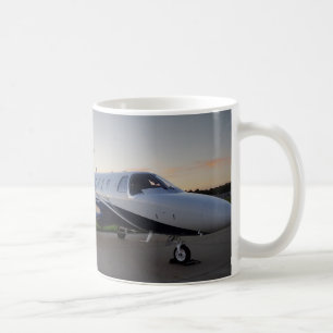 Cessna-Zitat M2 am Sonnenuntergang Kaffeetasse