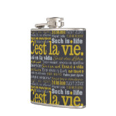 C'est La konkurrieren kundenspezifische Flasche Flachmann (Links)