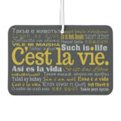 C'est La Vie Autos Lufterfrischer (Vorderseite)