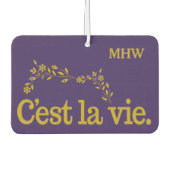 C'est La Vie Custom Air Fresh Autolufterfrischer (Vorderseite)