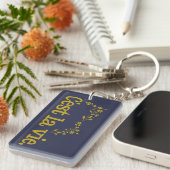 C'est La Vie Custom Key Chain Schlüsselanhänger (Vorderseite rechts)