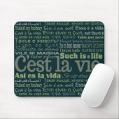 C'est La Vie Custom Mousepad (Mit Mouse)