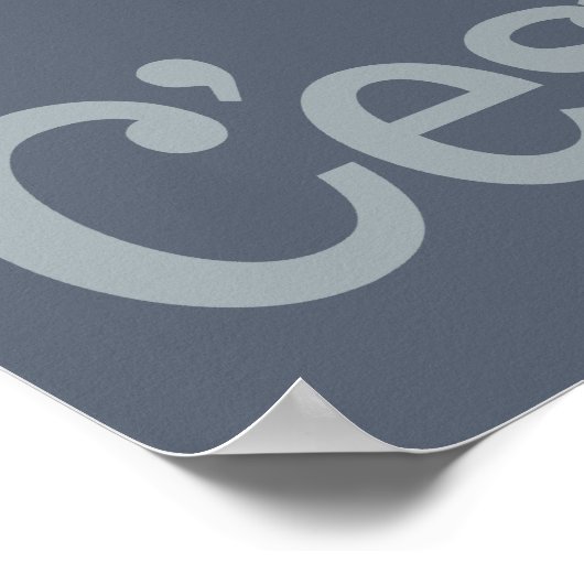 C'est La Vie Custom Poster (Ecke)