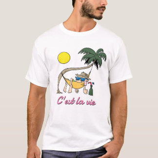 C'est La Vie - Das ist der lebendige Hängematte-Ca T-Shirt