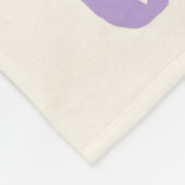 C'est La Vie | Französisches Sprichwort | Pastell- Fleecedecke (Ecke)