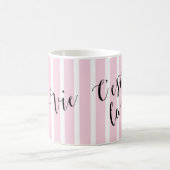 C'est la Vie French Calligraphy Kaffeetasse (Mittel)