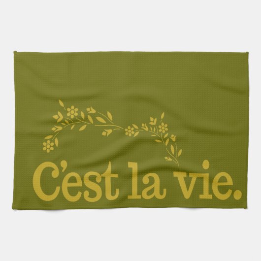 C'est La Vie Handtücher (Horizontal)