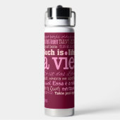 C'est La Vie Individuelle Name Trinkflasche (Hinten)