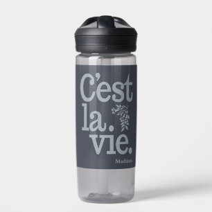 C'est La Vie Individuelle Name Trinkflasche