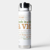 C'est La Vie Individuelle Name Trinkflasche (Hinten)