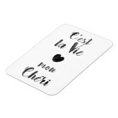 C'est la Vie mon Chéri Magnet (Linke Seite)