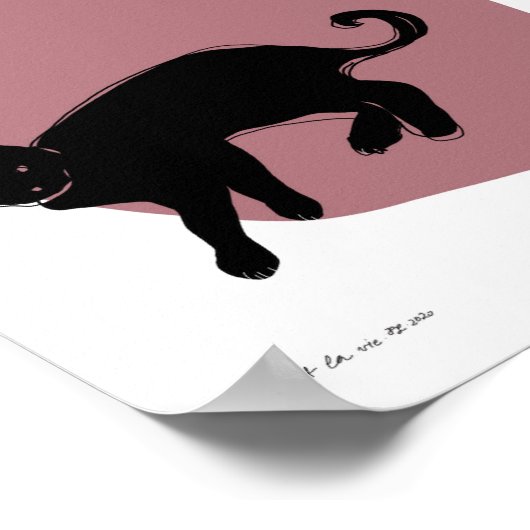 C'est La Vie Poster (Ecke)