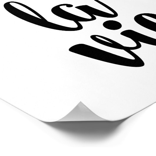 C'est la vie poster (Ecke)