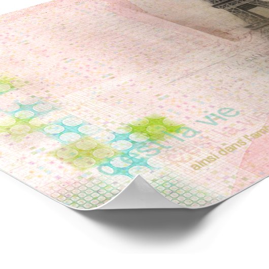 C'est la Vie Poster (Ecke)