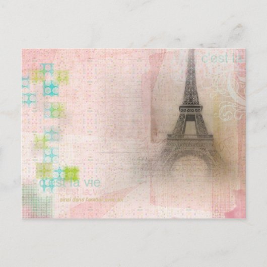 C'est La Vie Postkarte (Vorderseite)