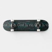 C'est La Vie Skateboards (Horizontal)