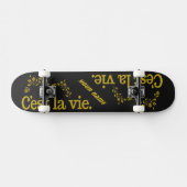 C'est La Vie Skateboards (Horizontal)