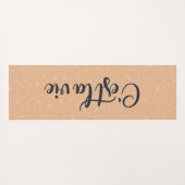 C'est La Vie Yogamatte (Rückseite (Horizontal))