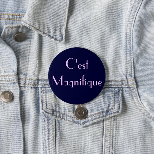 C'est Magnifique Button (Beispiel)