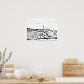 C'est Paris Poster (Küche)