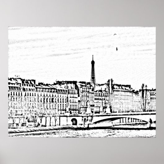 C'est Paris Poster (Vorne)