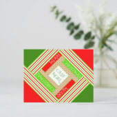 C'est Weihnachten / Frohe Weihnachten (Stehend Vorderseite)