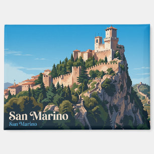 Cesta-Turm (Zweiter Turm) San Marino Magnet