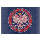 Cestohowa Texas Polnischer Adler Schneidebrett (Vorderseite)