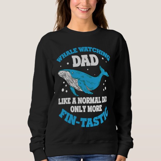 Cetacean Orca Whale Watching 1 Sweatshirt (Vorderseite)