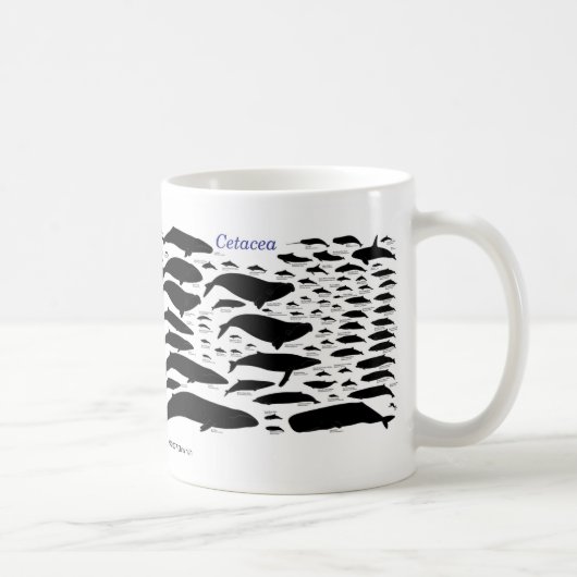 Cetaceans Kaffeetasse (Rechts)