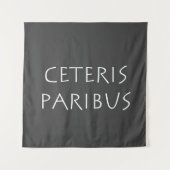 Ceteris paribus wandteppich (Vorderseite)