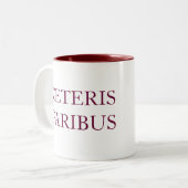 CETERIS PARIBUS ZWEIFARBIGE TASSE (Vorderseite Links)