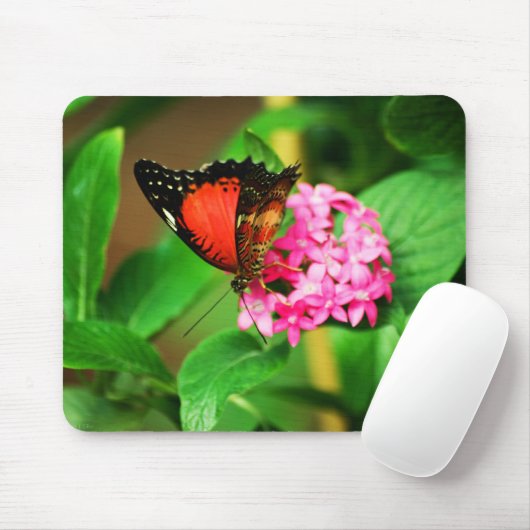 Cethosia biblis Mousepad (Mit Mouse)
