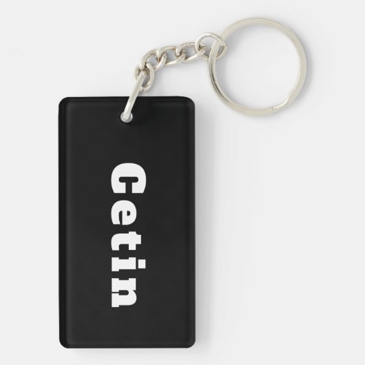 Cetin Schlüsselanhänger (Rückseite)