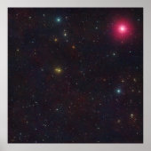 Cetus-Star-Cluster für die Konstellation eines bre Poster (Vorne)