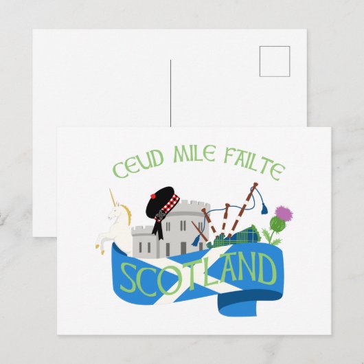 Ceud Mile Failure Postkarte (Vorne/Hinten)