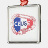 Ceuse France Rock Climbing Carabiner Ornament Aus Metall (Links)