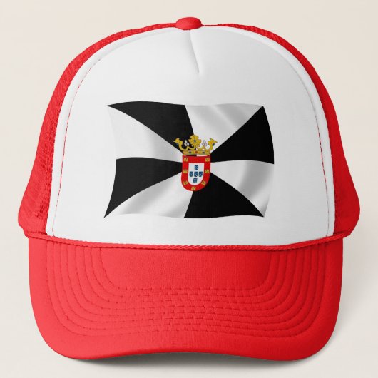 Ceuta Flag Hat Truckerkappe (Vorderseite)