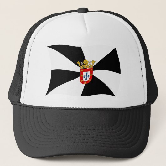 Ceuta Flag Hat Truckerkappe (Vorderseite)