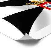 Ceuta Flag Poster Print (Ecke)