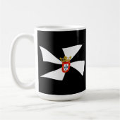 Ceuta Flag-Tasse Kaffeetasse (Links)