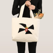 Ceuta Flag Tote Bag Jumbo Stoffbeutel (Vorderseite (Produkt))