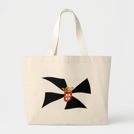 Ceuta Flag Tote Bag Jumbo Stoffbeutel (Vorne)