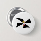Ceuta-Flagge Knopf Button (Vorne & Hinten)
